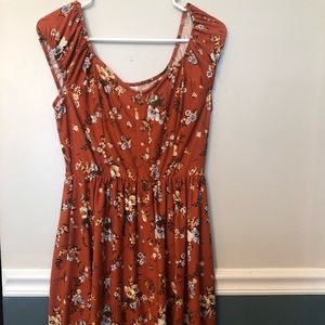 No Boundaries Floral Dress